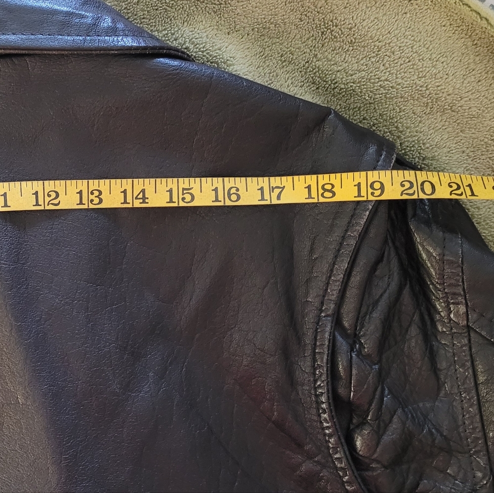 Leather Motorcycle Jacket - Picture 11 of 11